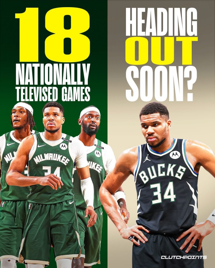 pg电子玩法-雄鹿新赛季全美直播场次锐减9场 字母哥时代热度下滑？