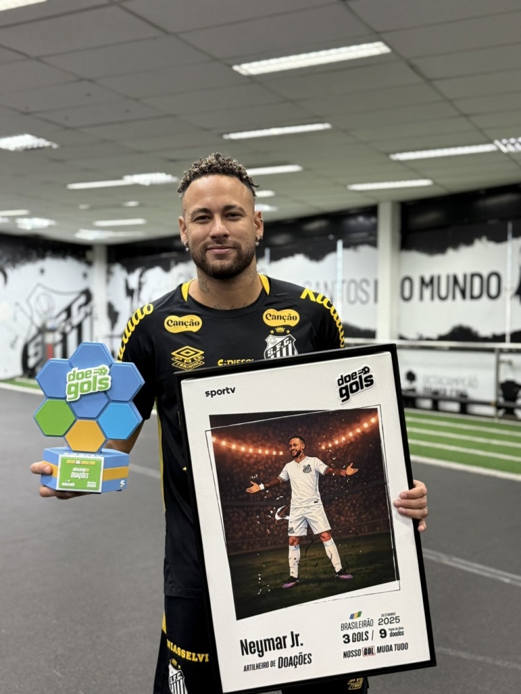 pg电子注册教程-内马尔荣膺巴甲12月最佳射手，向儿童和青少年捐赠9双运动鞋