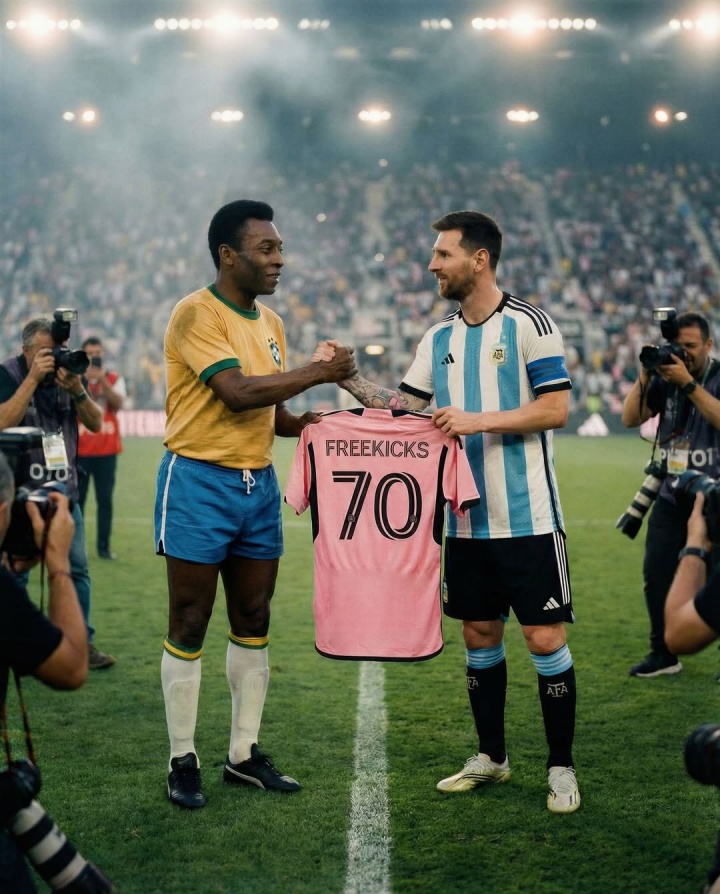 pg电子开户-认可这版统计！罗马诺晒图：梅西任意球数平贝利，差儒尼尼奥7球